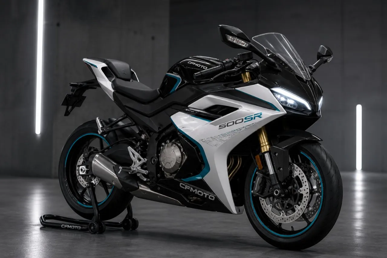 CFMoto 500 SR: Kompakter Supersportler mit eigenem Reihenvierzylinder feiert China-Debüt