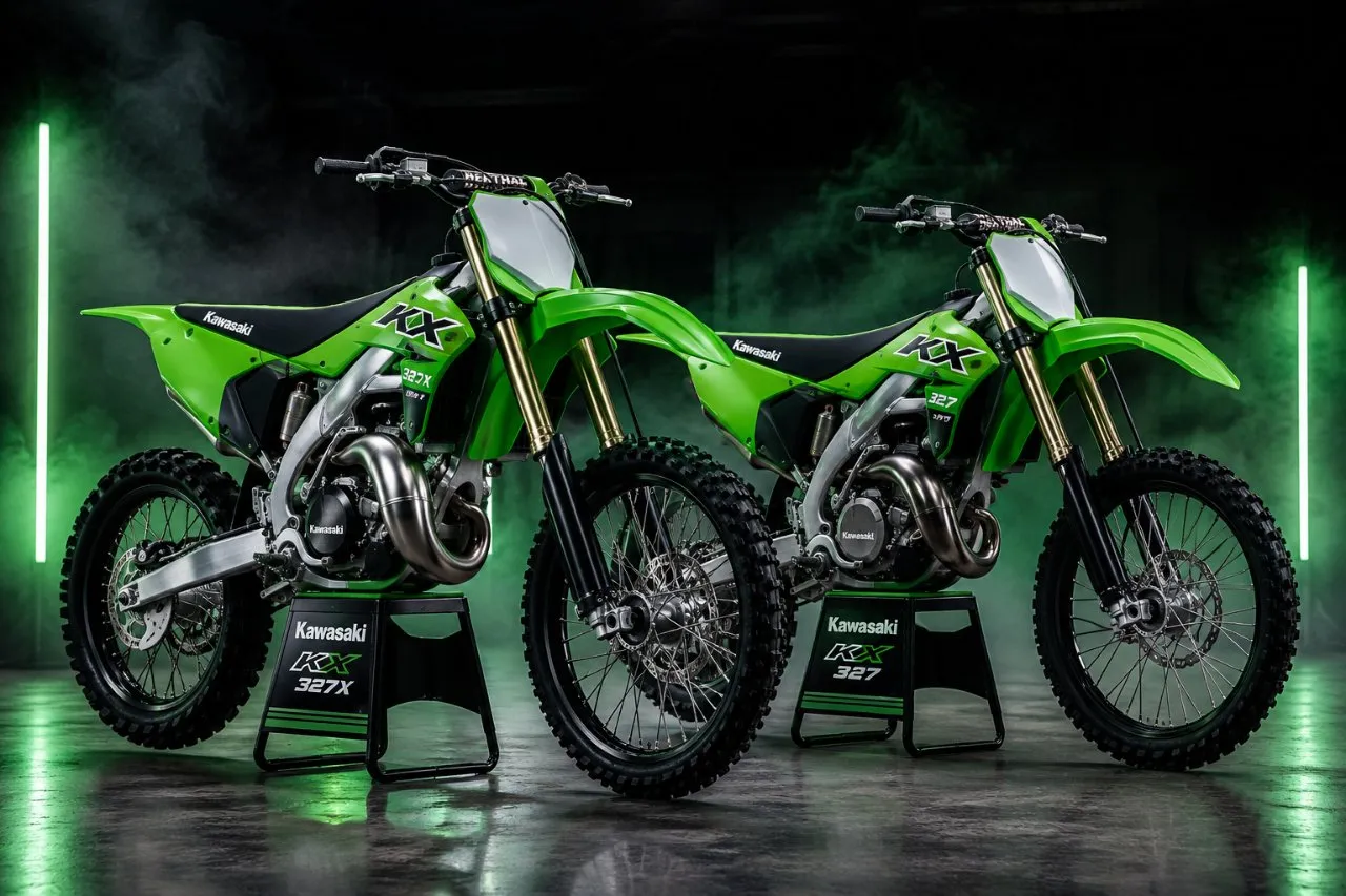 Kawasaki KX327X und KX327: Das große Zweitakt-Comeback für 2027