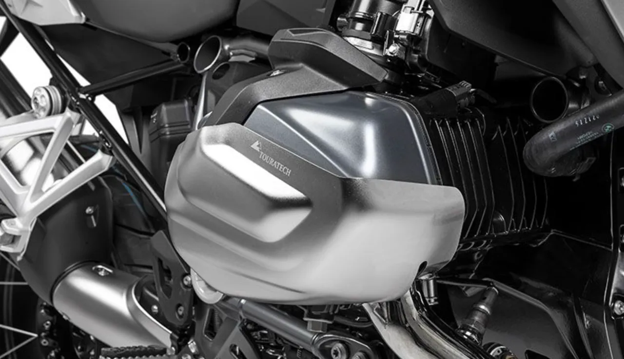 Touratech schützt den Boxer: Neuer Ventildeckelschutz für die BMW R 1300 GS